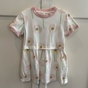 Stella McCartney Kids Floral Cotton Dress Size 4 | Excellent